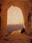 Grotto in the Gulf of Naples by Karl Blechen